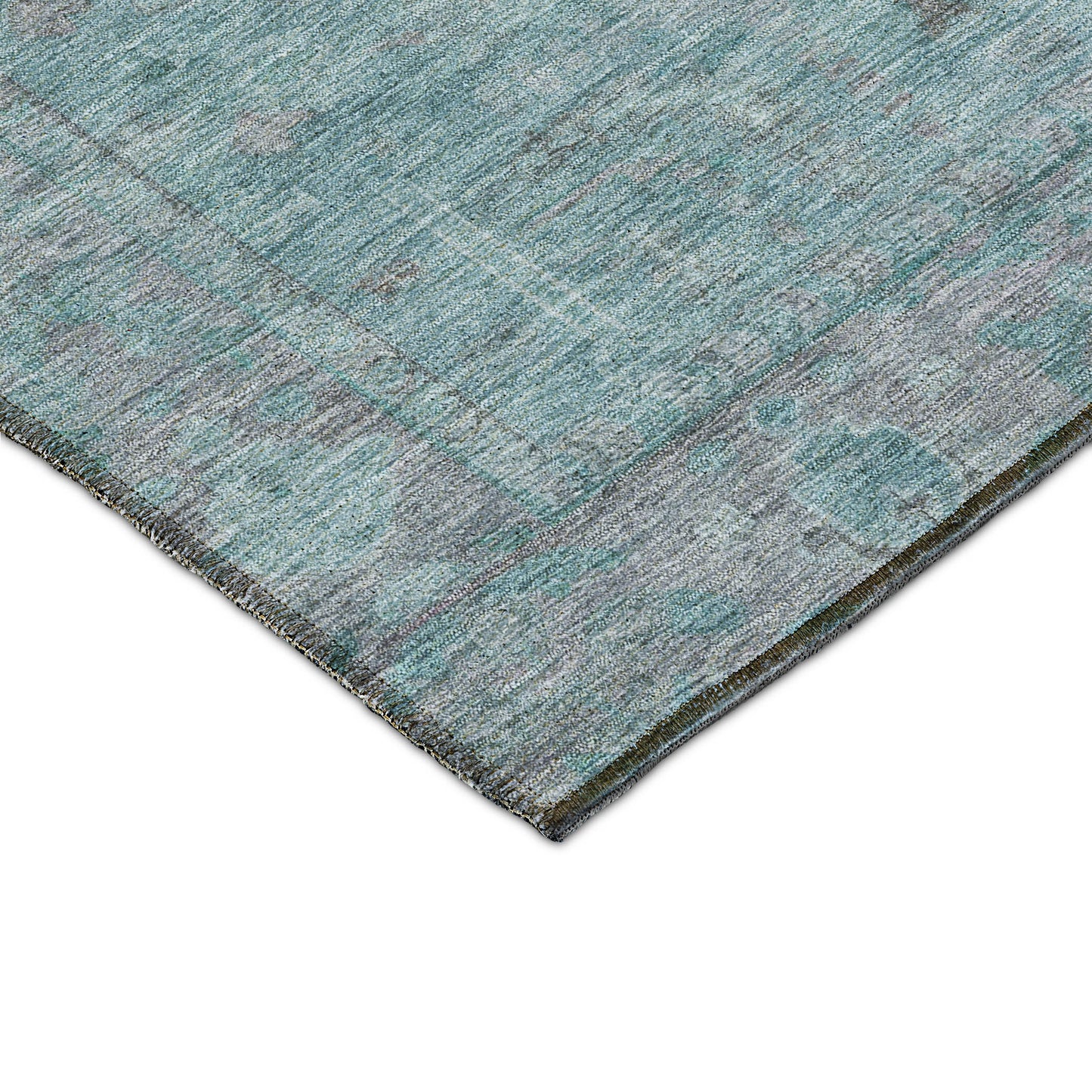 Dalyn Rugs Solace  Aqua  traditional