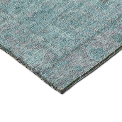 Dalyn Rugs Solace  Aqua  traditional