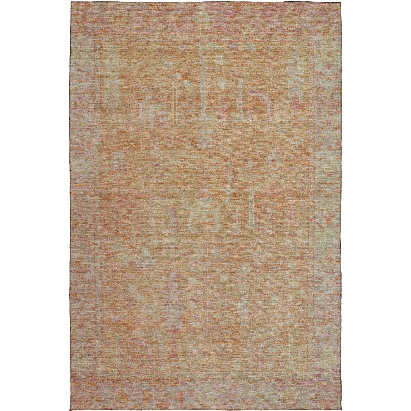 Dalyn Rugs Solace  Coral  traditional