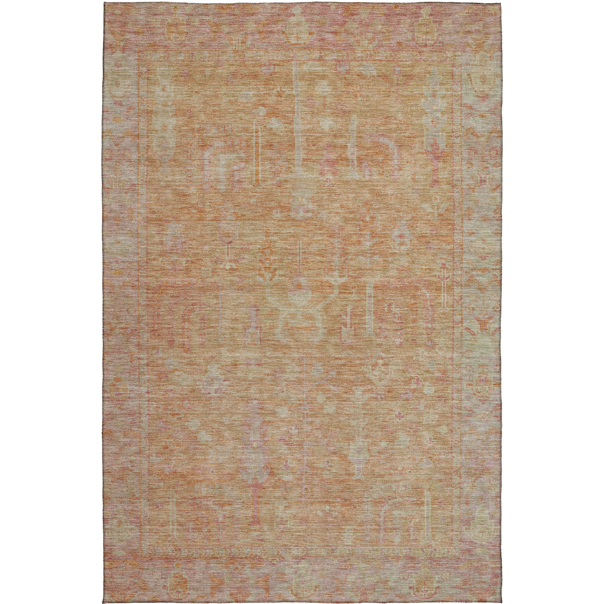 Dalyn Rugs Solace  Coral  traditional