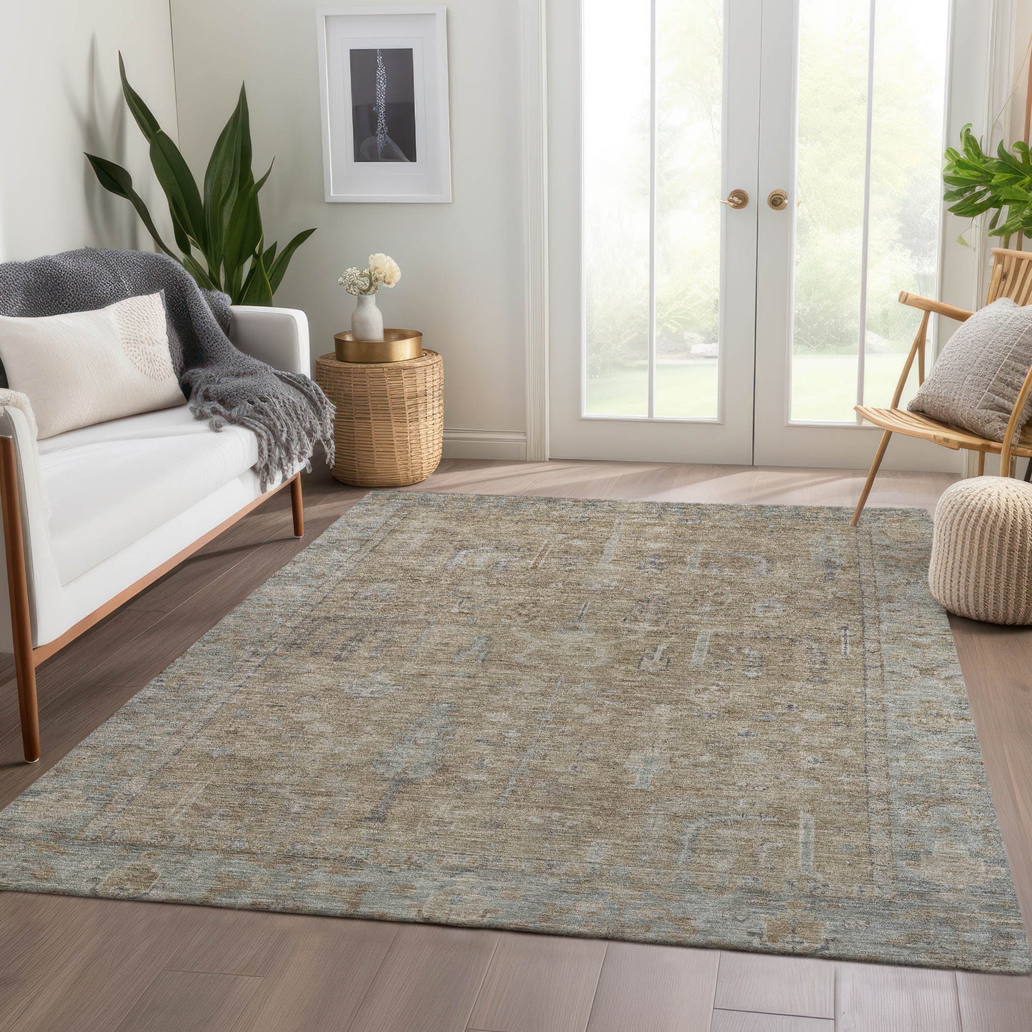 Dalyn Rugs Solace  Tan  traditional