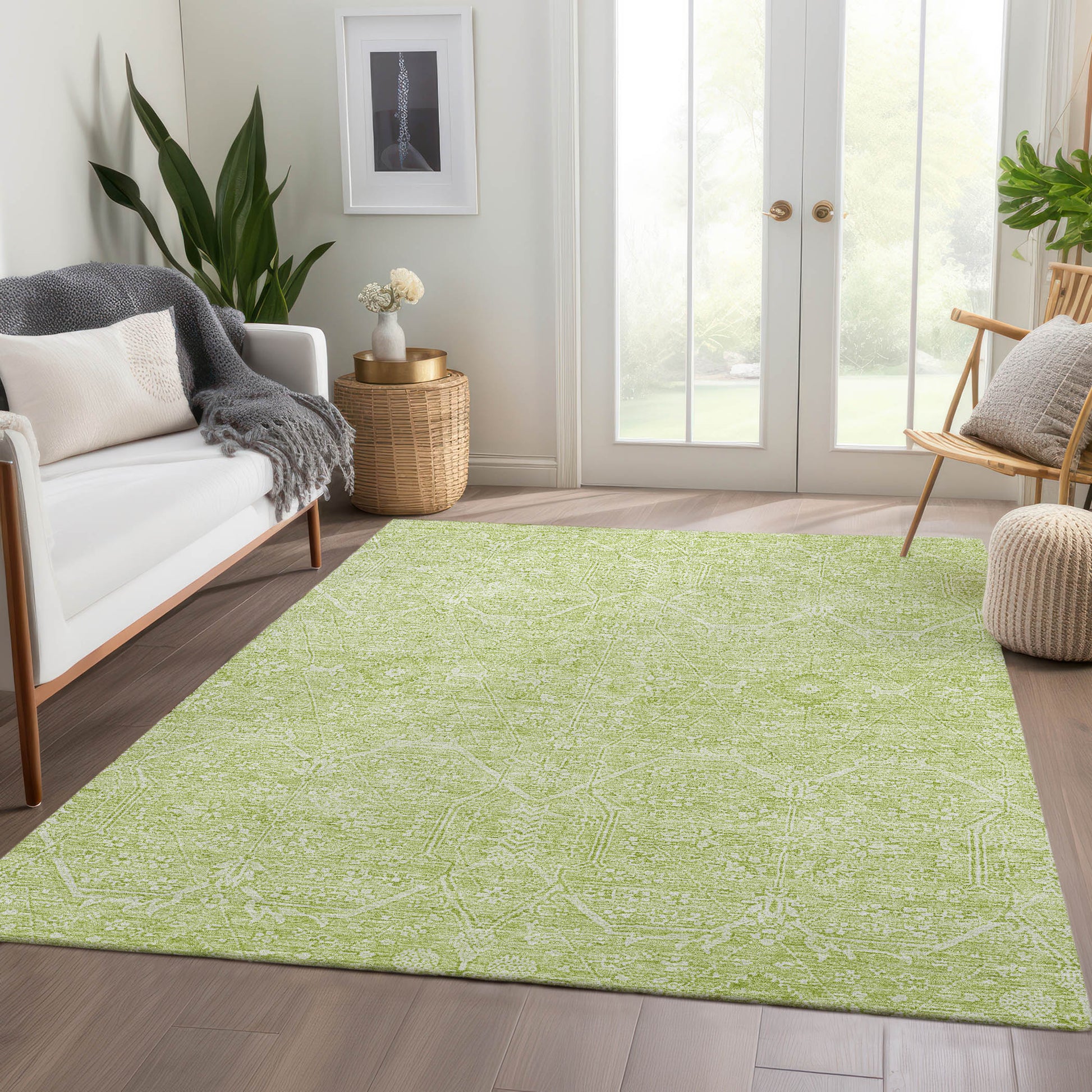 Dalyn Rugs Solace  Lime  transitional