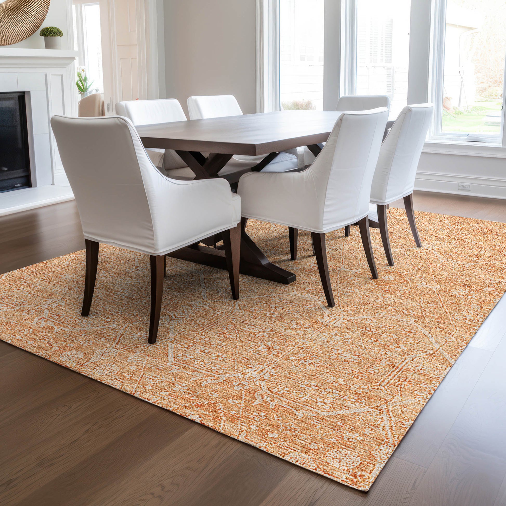 Dalyn Rugs Solace  Salmon  transitional