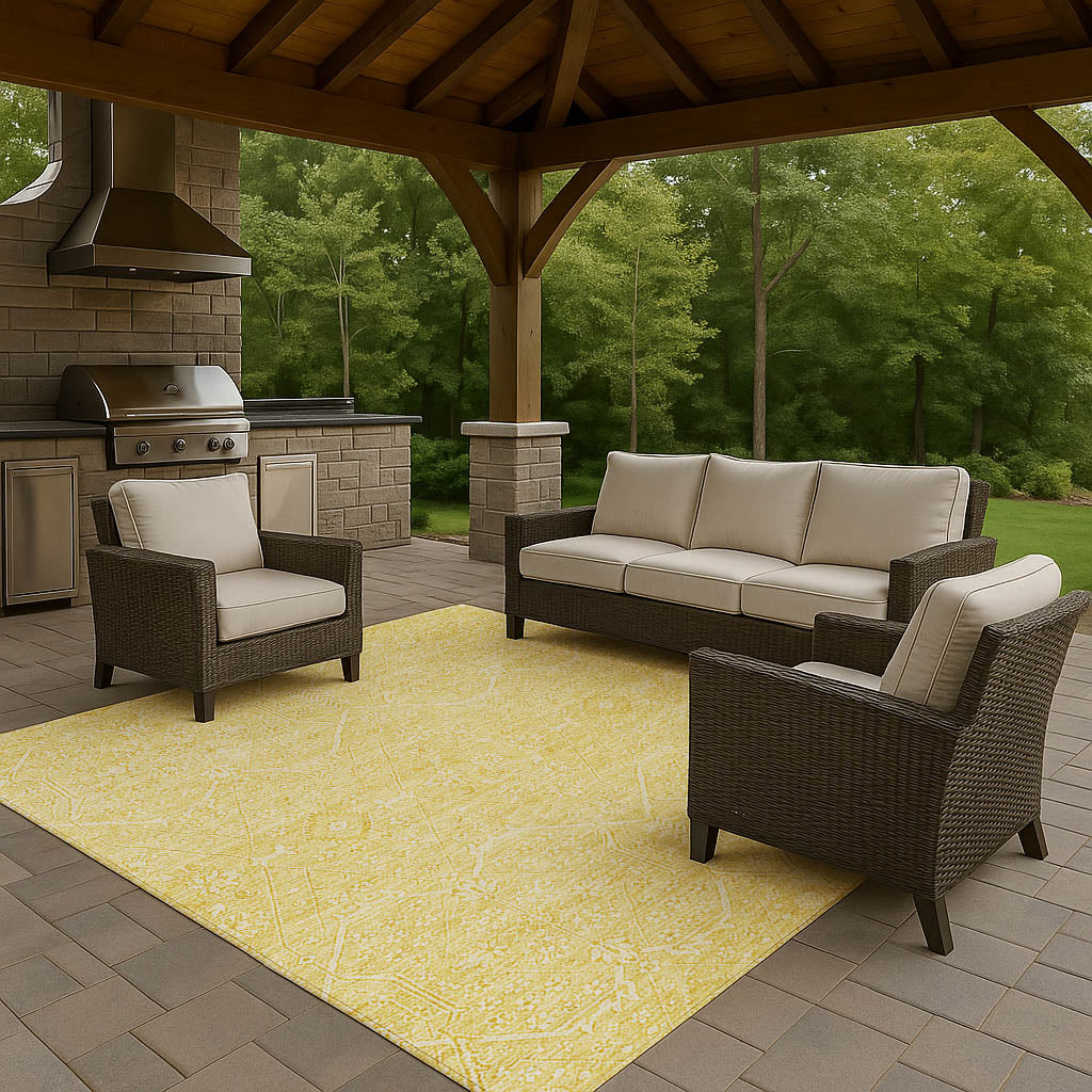 Dalyn Rugs Solace  Yellow  transitional