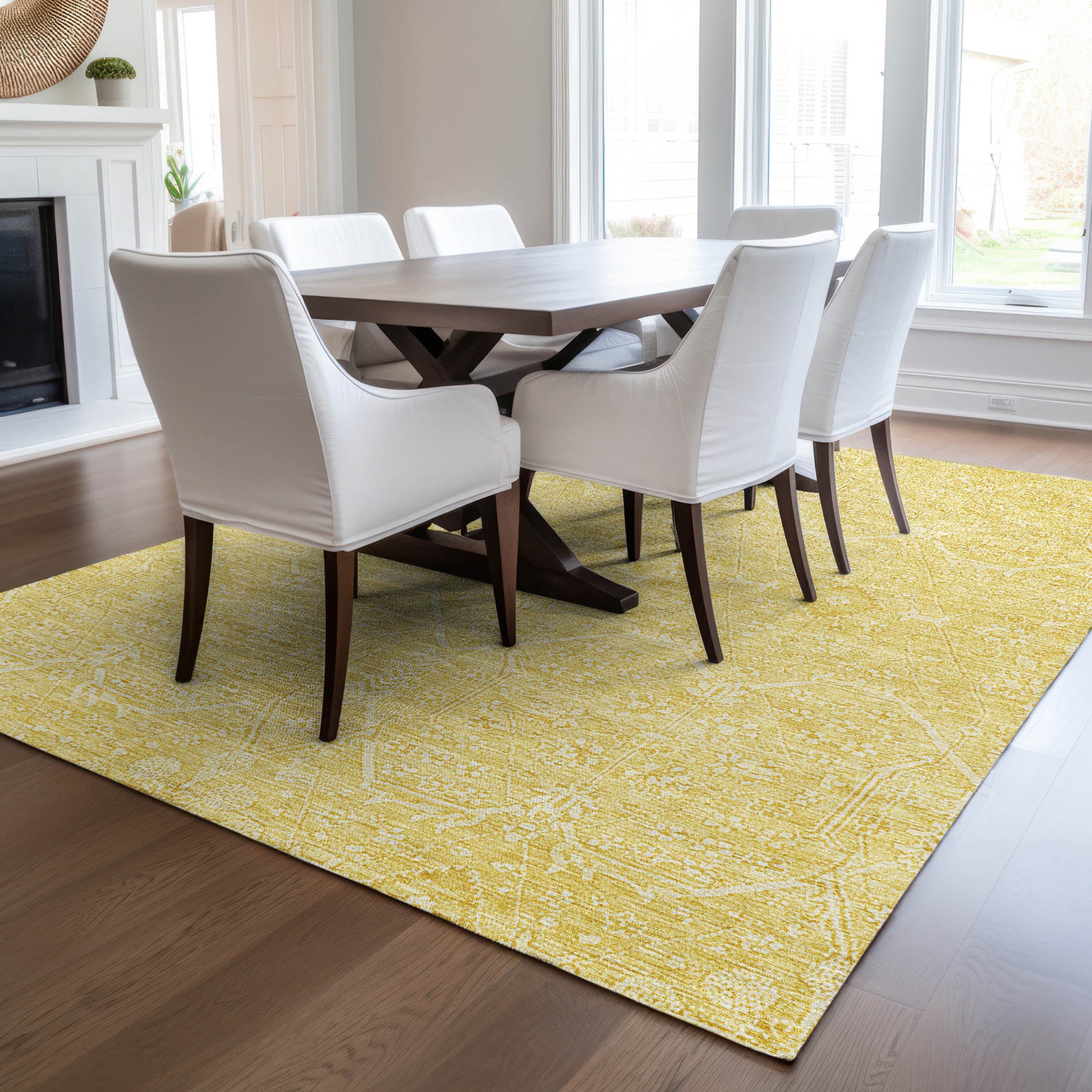 Dalyn Rugs Solace  Yellow  transitional