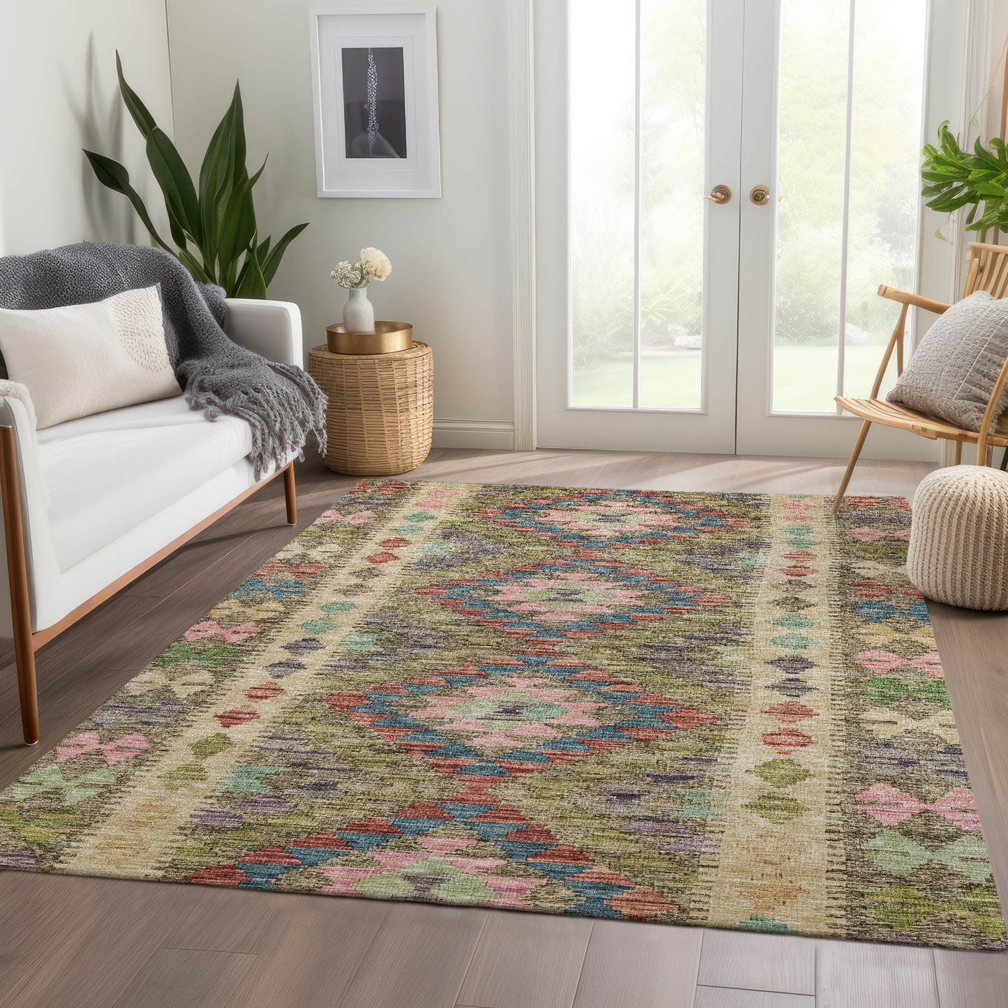 Dalyn Rugs Solace  Green  transitional