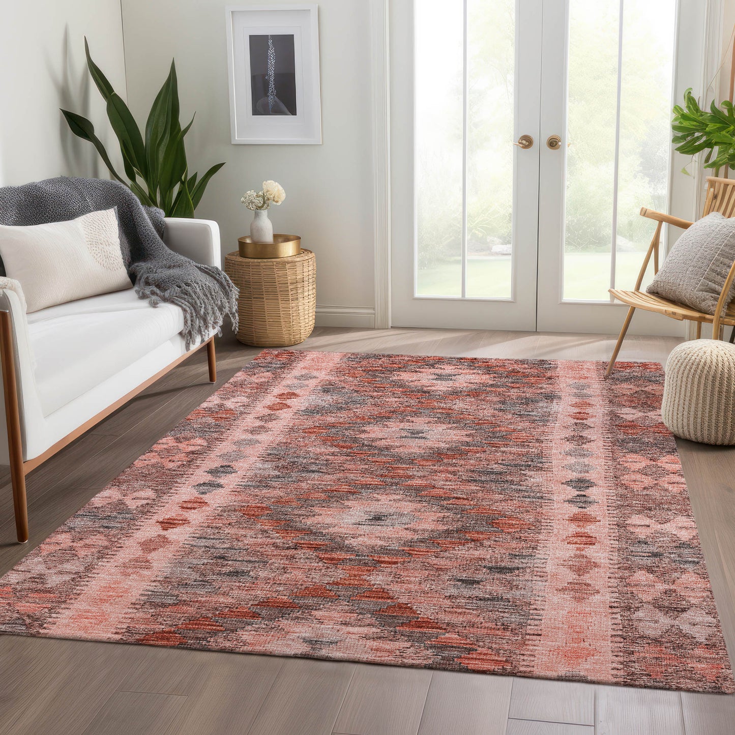 Dalyn Rugs Solace  Terracotta  transitional