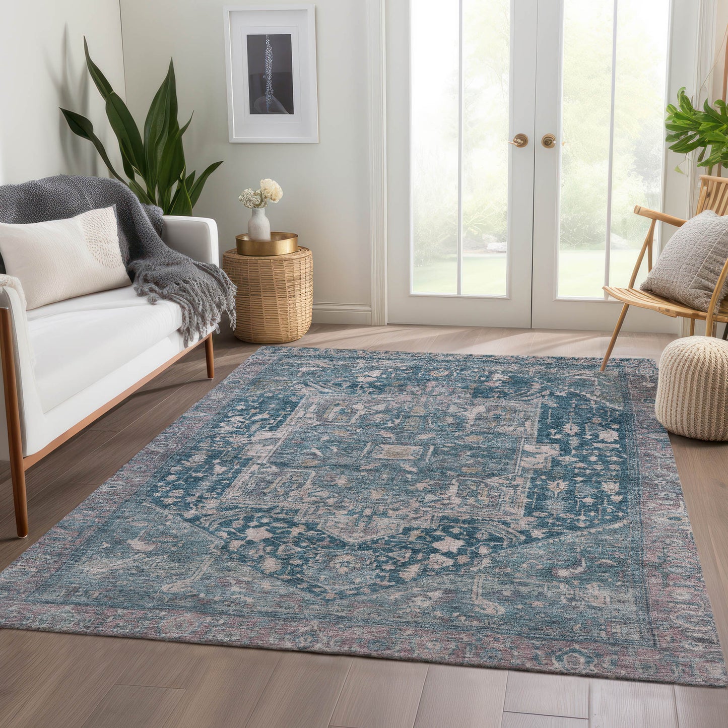 Dalyn Rugs Solace  Blue  traditional