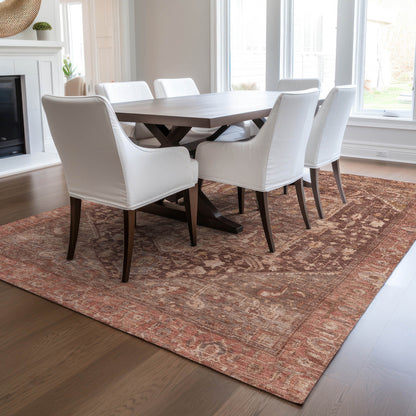 Dalyn Rugs Solace  Burgundy  traditional