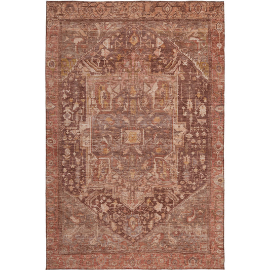 Dalyn Rugs Solace  Burgundy  traditional