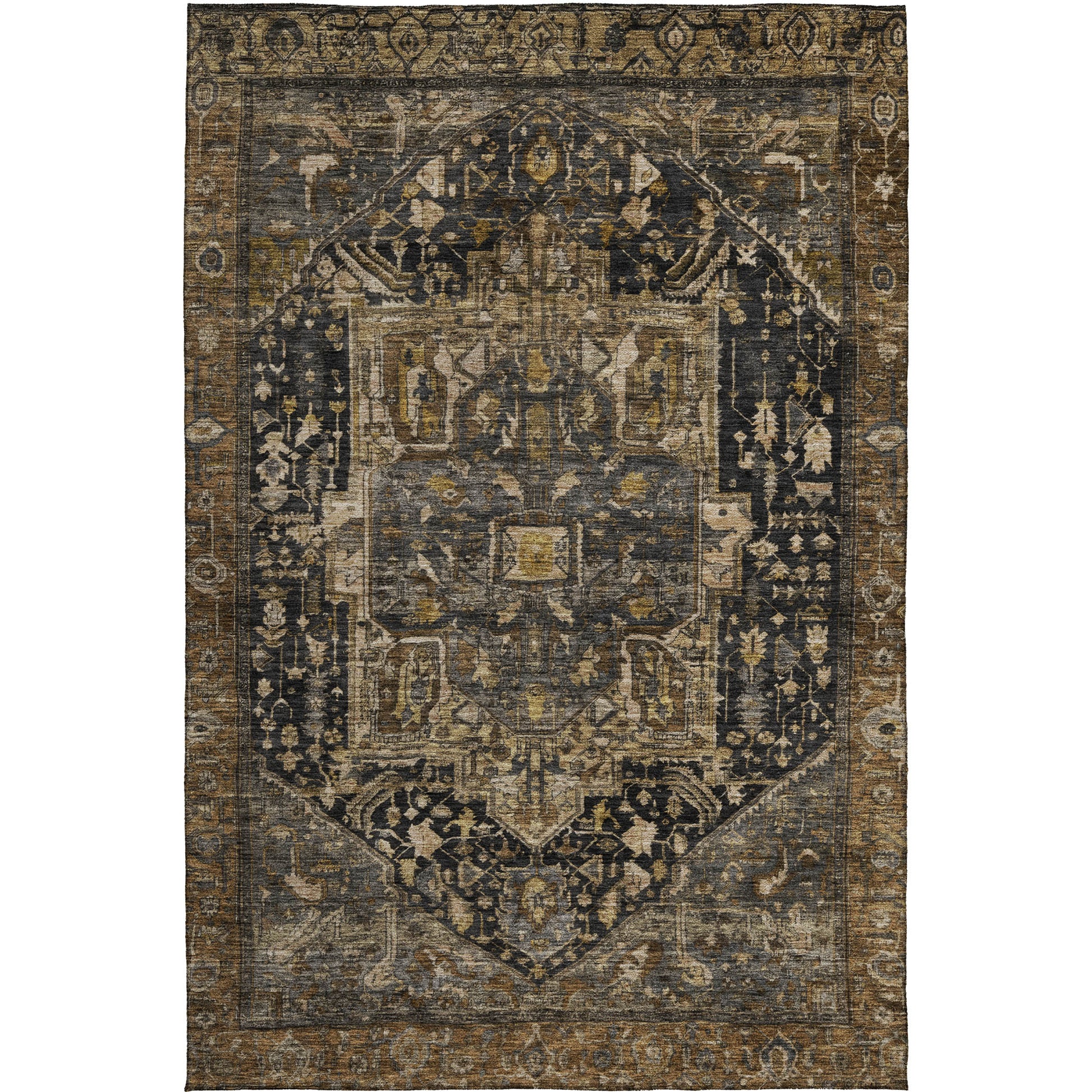 Dalyn Rugs Solace  Charcoal  traditional