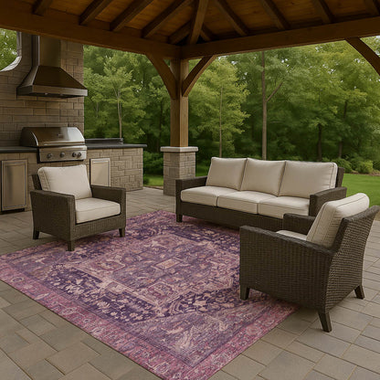 Dalyn Rugs Solace  Eggplant  traditional
