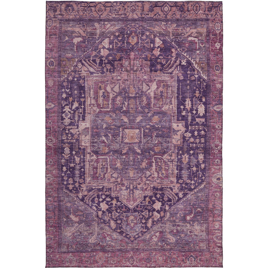 Dalyn Rugs Solace  Eggplant  traditional
