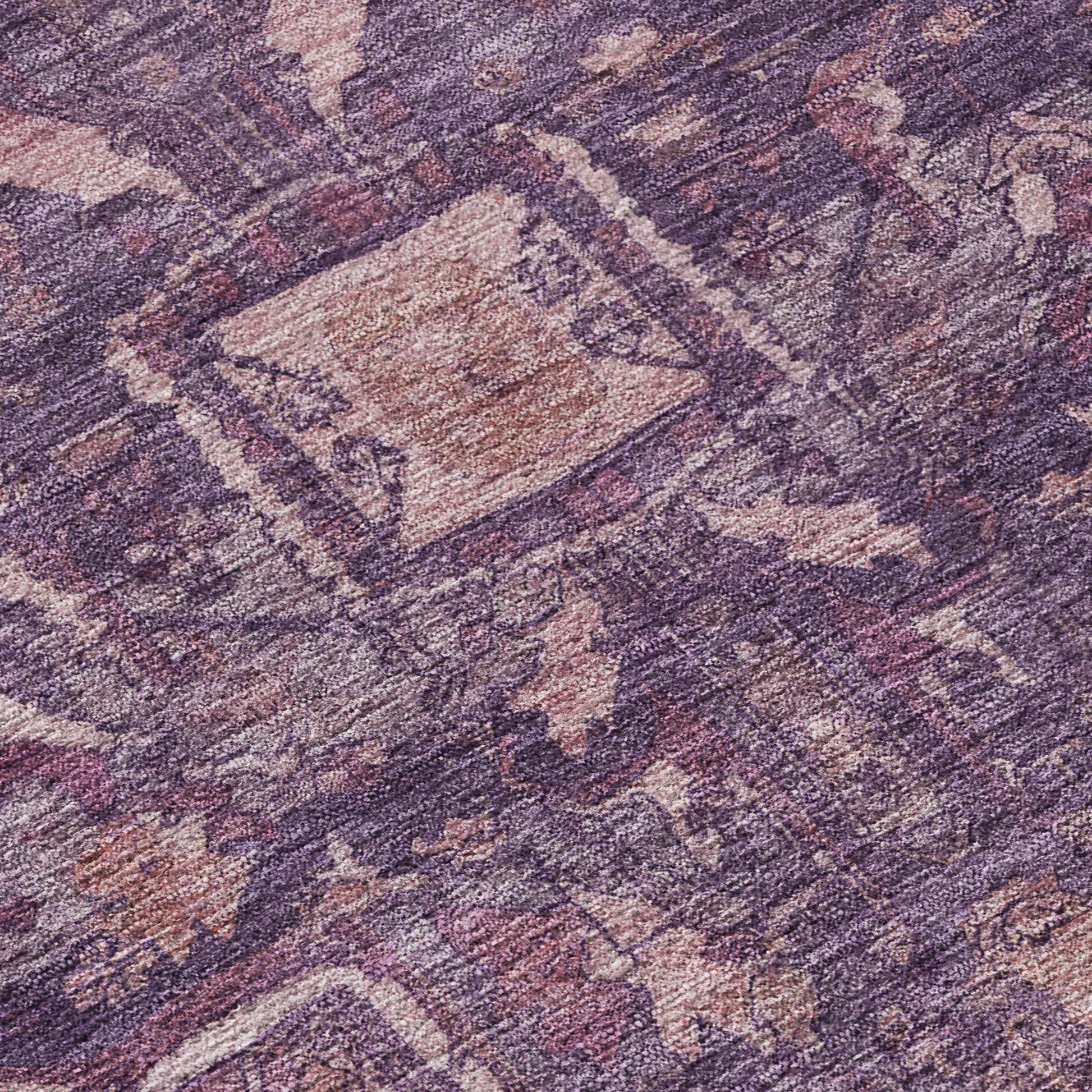 Dalyn Rugs Solace  Eggplant  traditional