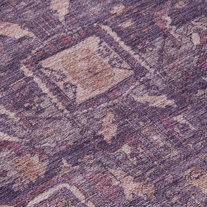 Dalyn Rugs Solace  Eggplant  traditional