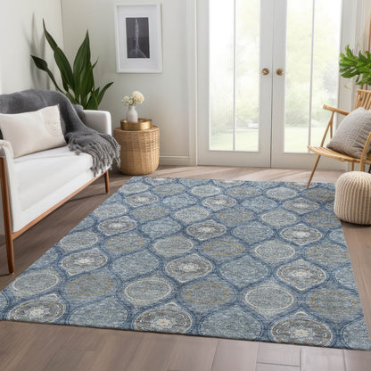 Dalyn Rugs Solace  Navy  transitional