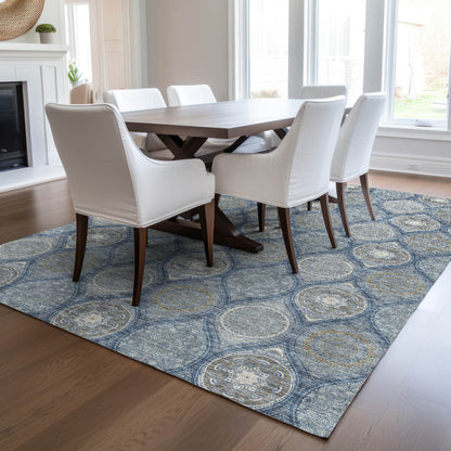 Dalyn Rugs Solace  Navy  transitional