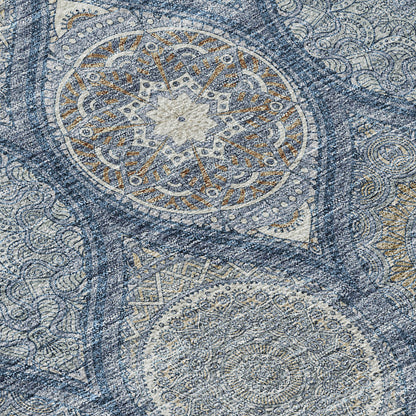 Dalyn Rugs Solace  Navy  transitional