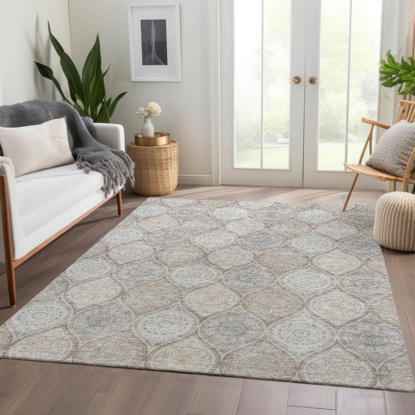 Dalyn Rugs Solace  Taupe  transitional