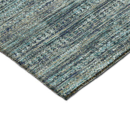 Dalyn Rugs Solace  Teal  transitional