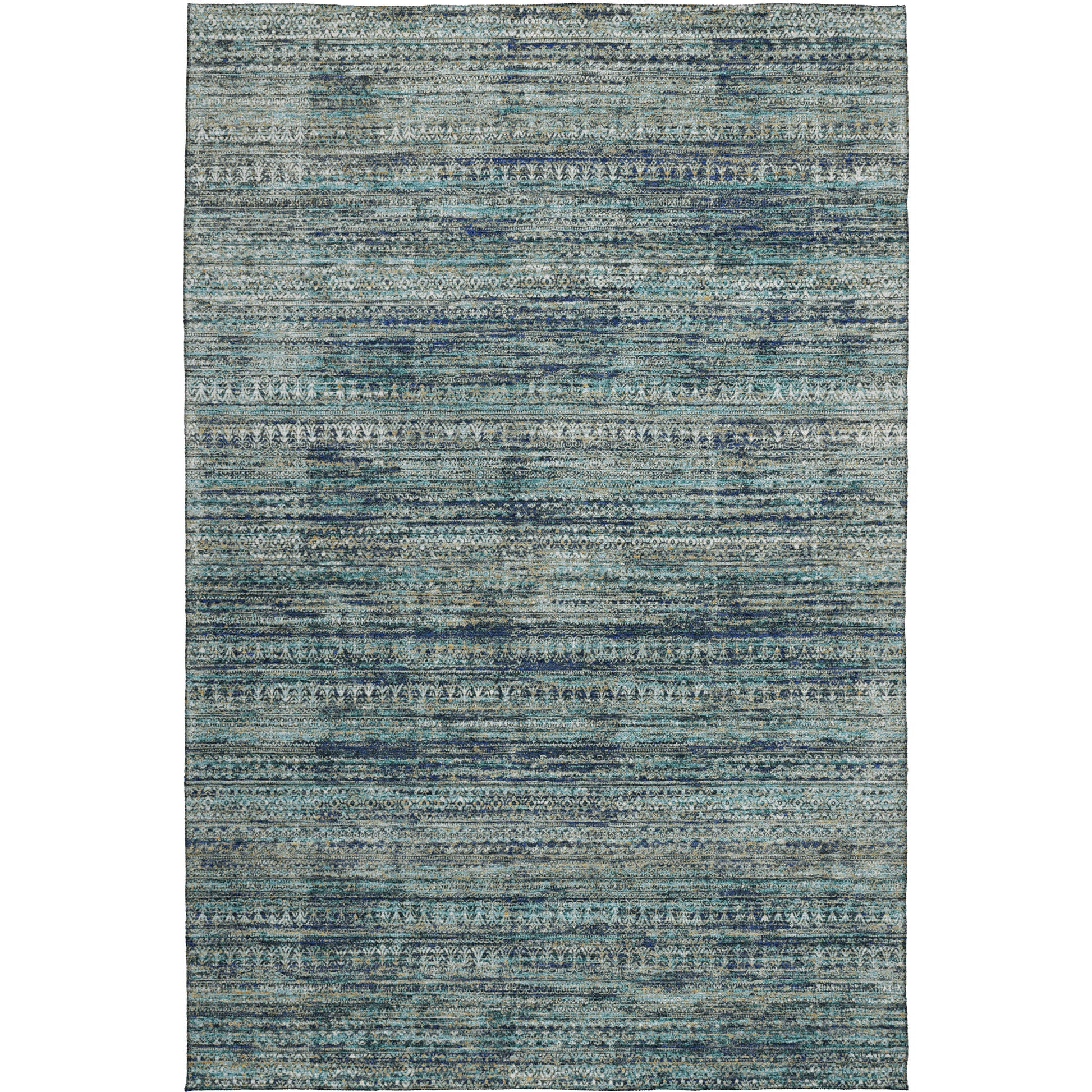 Dalyn Rugs Solace  Teal  transitional