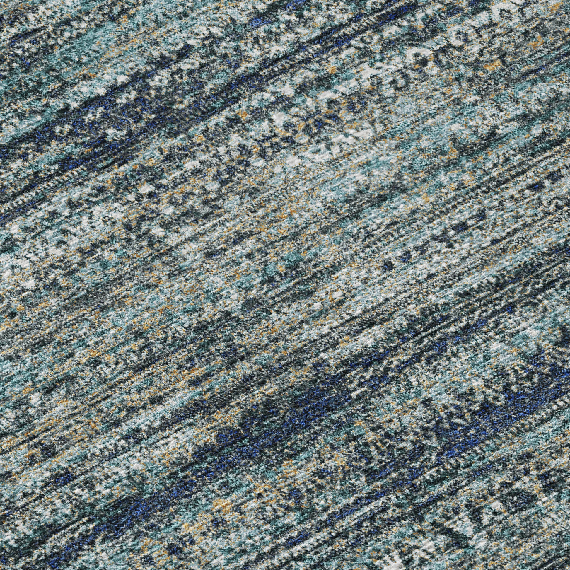 Dalyn Rugs Solace  Teal  transitional