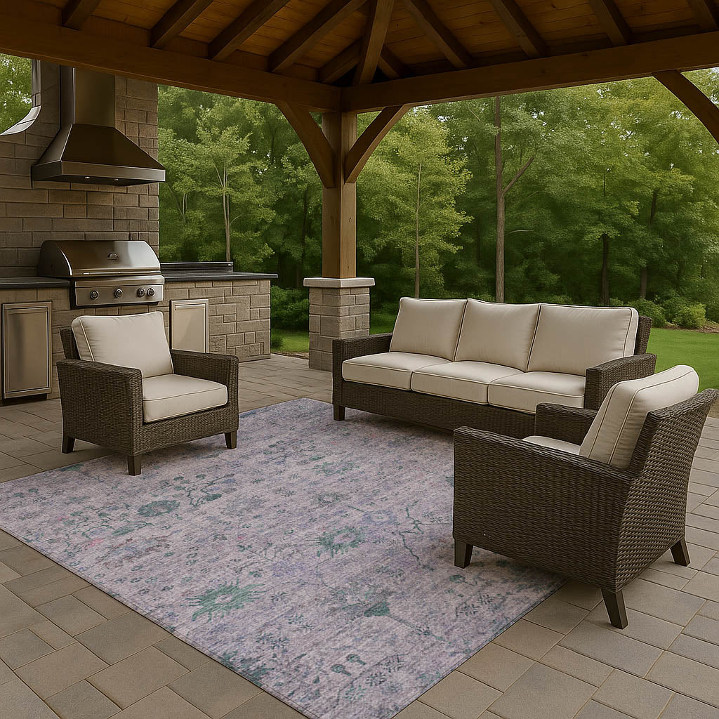 Dalyn Rugs Solace  Lavender  traditional