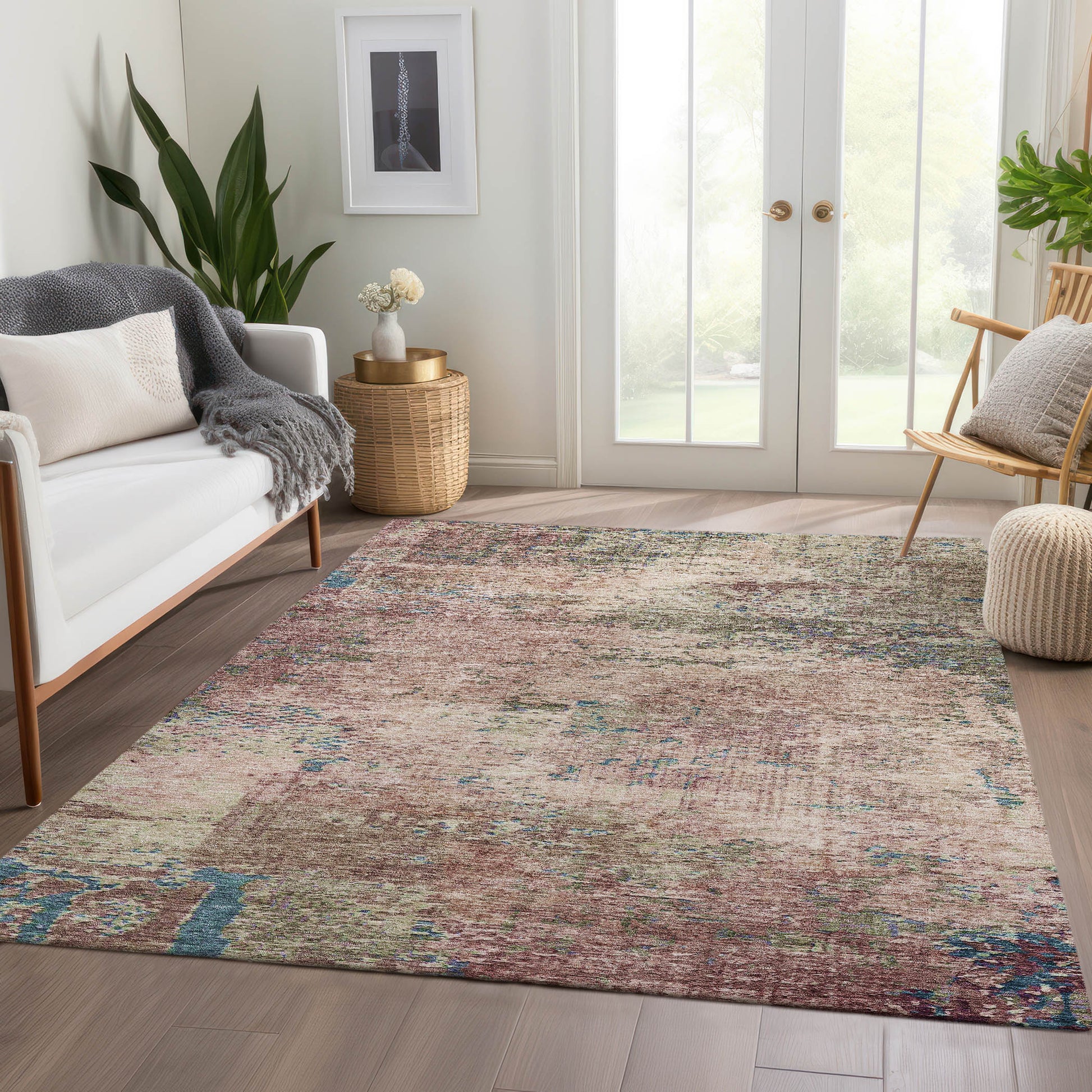 Dalyn Rugs Solace  Blush  transitional