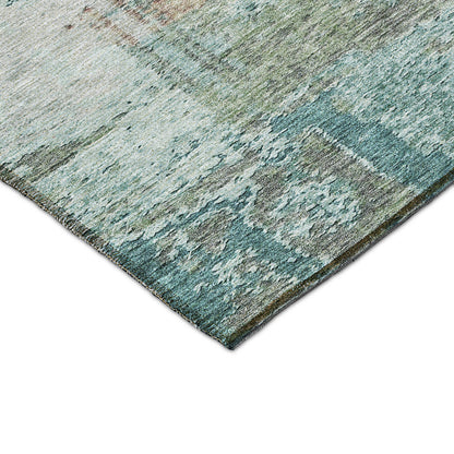 Dalyn Rugs Solace  Teal  transitional