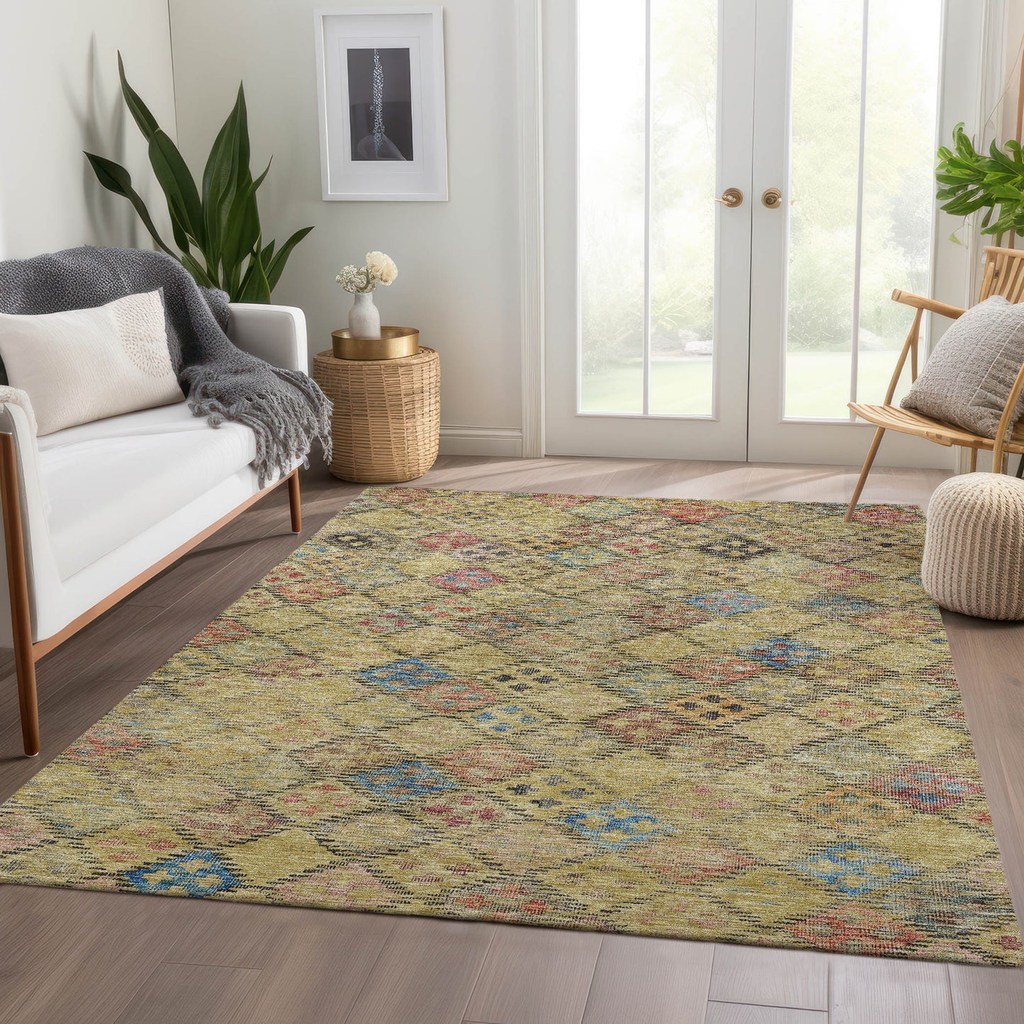 Dalyn Rugs Solace  Gold  transitional