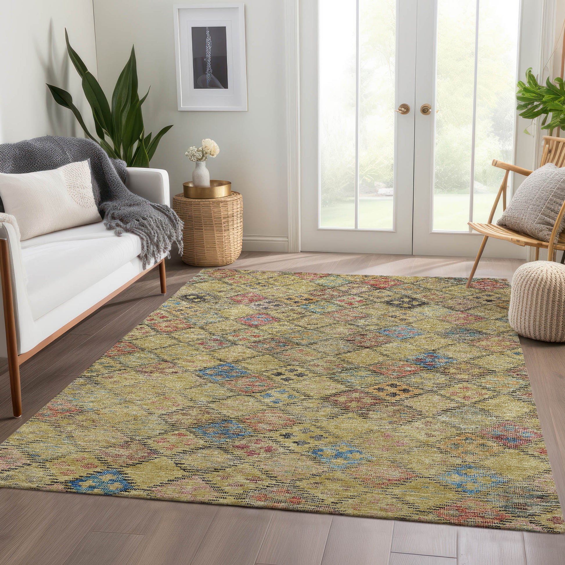 Dalyn Rugs Solace  Gold  transitional