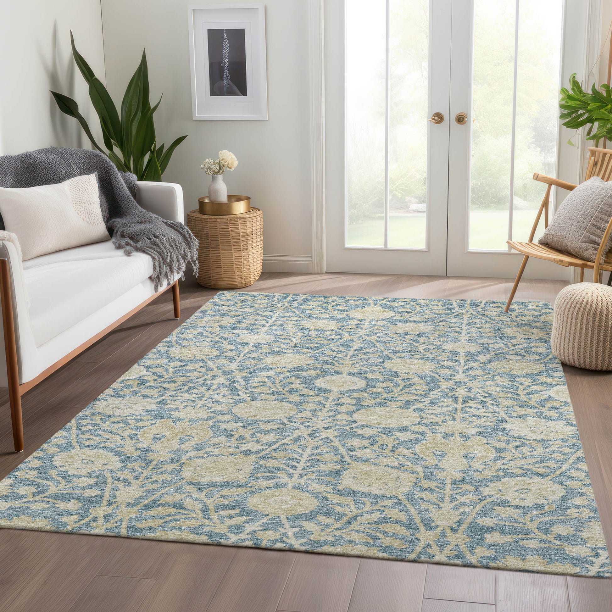 Dalyn Rugs Solace  Sky  transitional
