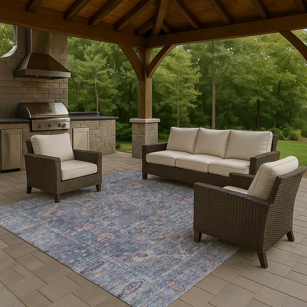 Dalyn Rugs Solace  Denim  traditional