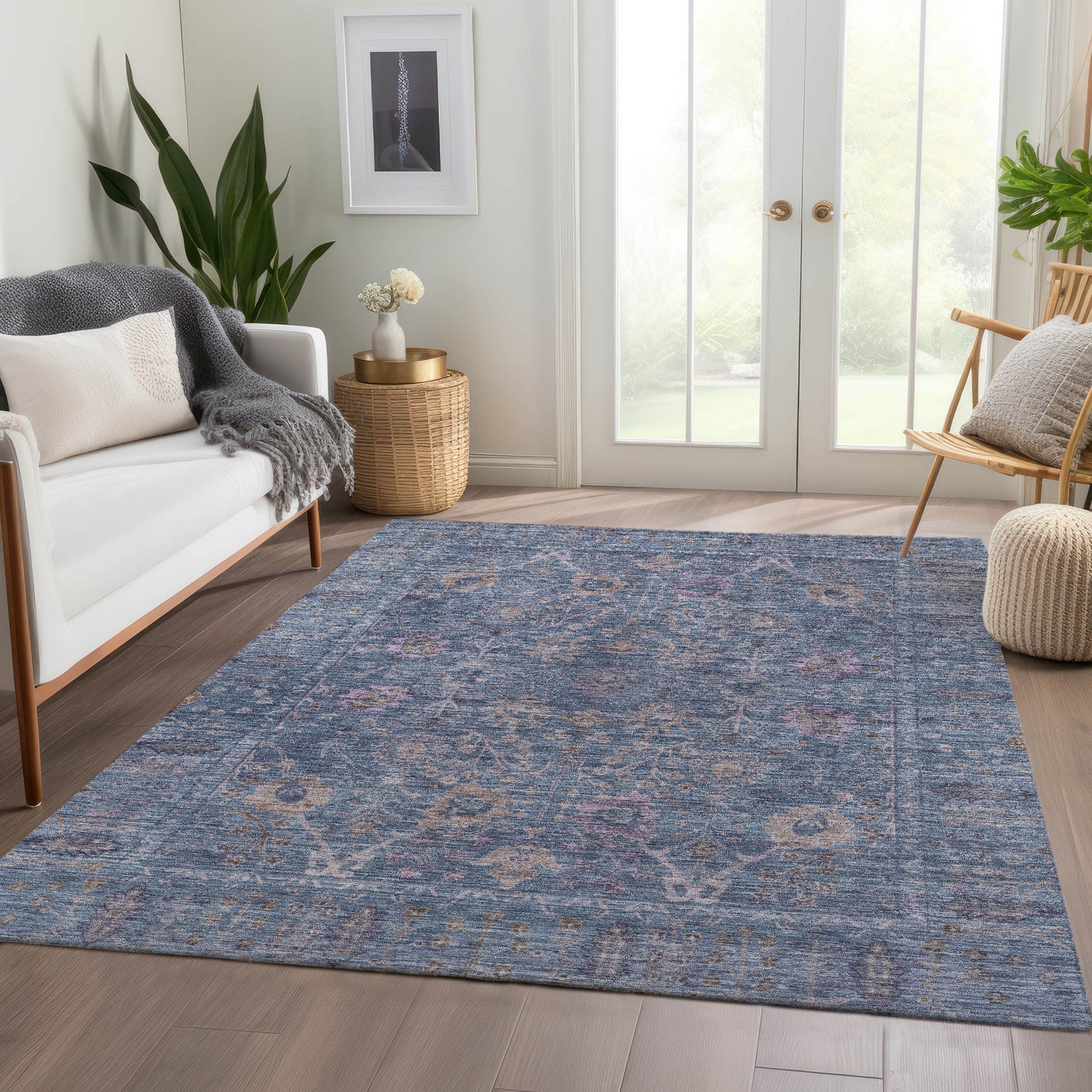 Dalyn Rugs Solace  Denim  traditional
