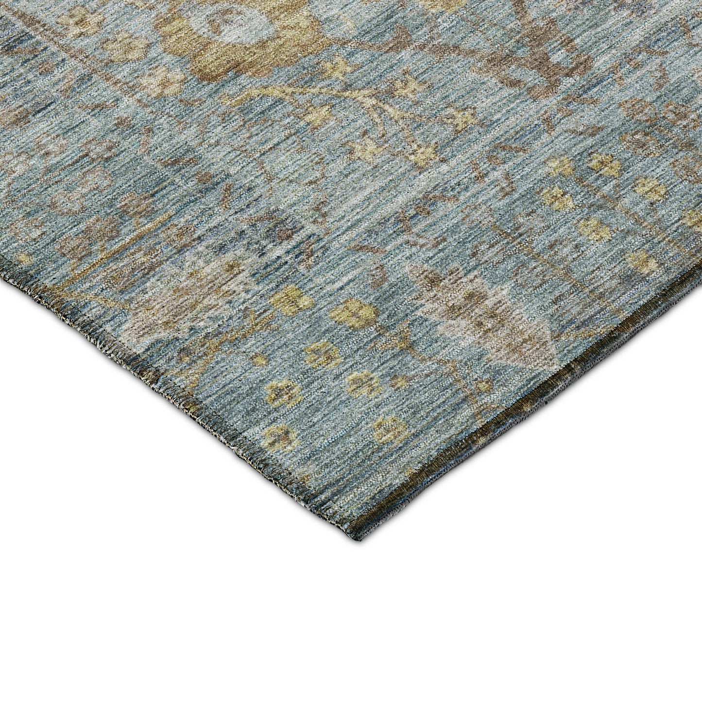 Dalyn Rugs Solace  Teal  traditional