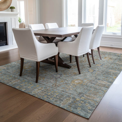 Dalyn Rugs Solace  Teal  traditional