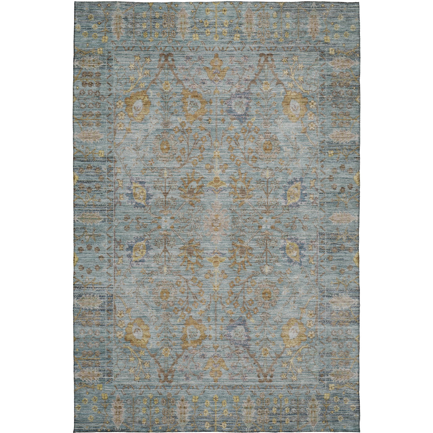 Dalyn Rugs Solace  Teal  traditional