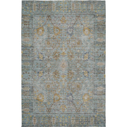 Dalyn Rugs Solace  Teal  traditional