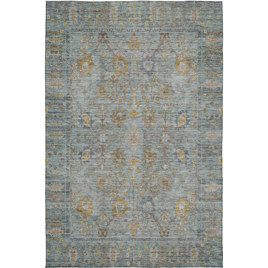 Dalyn Rugs Solace  Teal  traditional