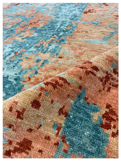 Artisan Abigail Multi Transitional Knotted Rug - Rugs - Artisan - Atlanta Designer Rugs