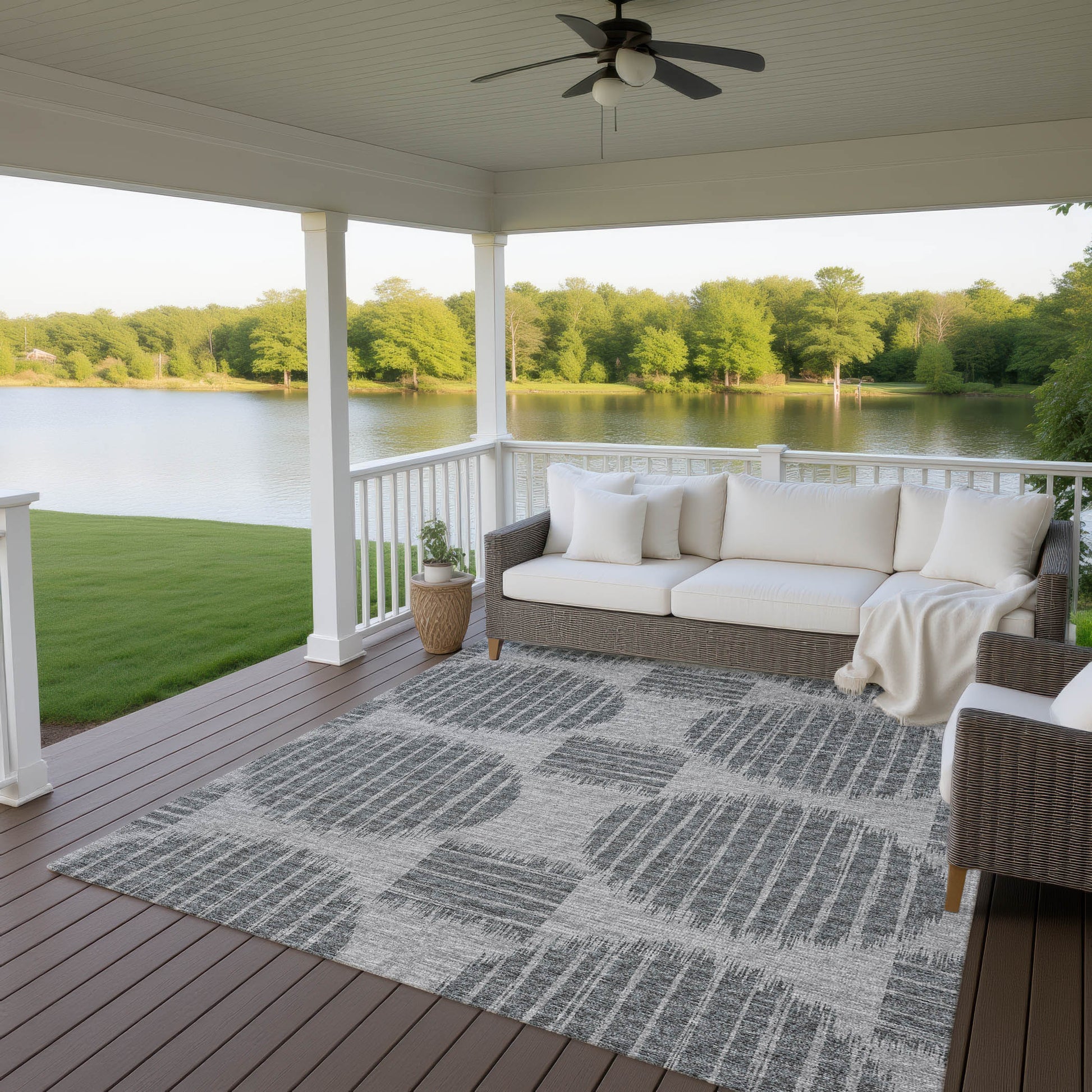 Dalyn Rugs Sedona  Pewter  Transitional