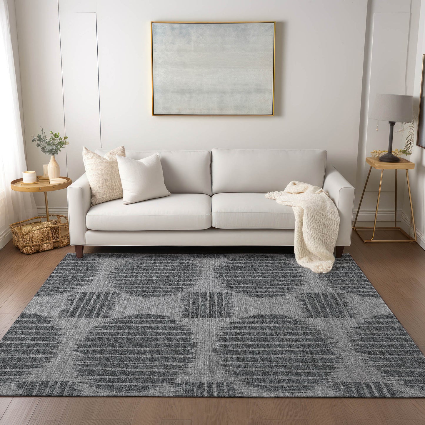 Dalyn Rugs Sedona  Pewter  Transitional