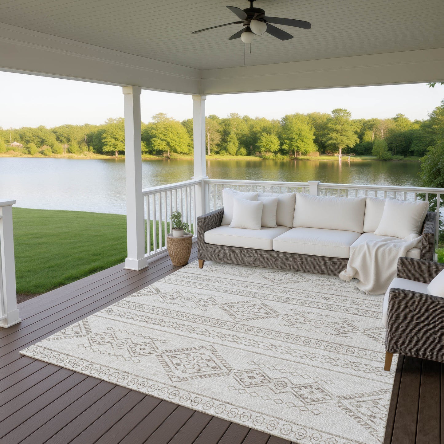 Dalyn Rugs Sedona  Putty  Transitional