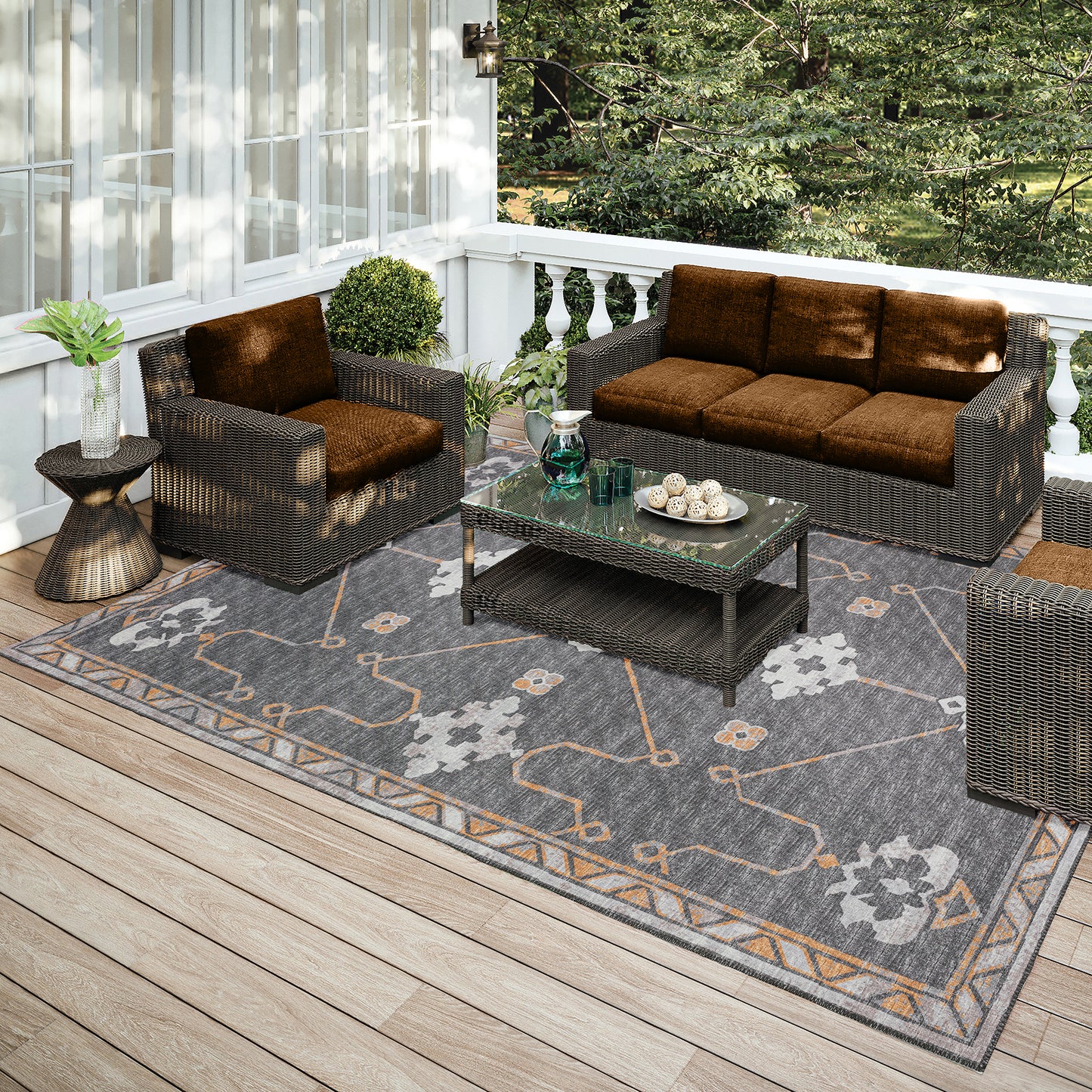 Dalyn Rugs Sedona  Charcoal  Transitional