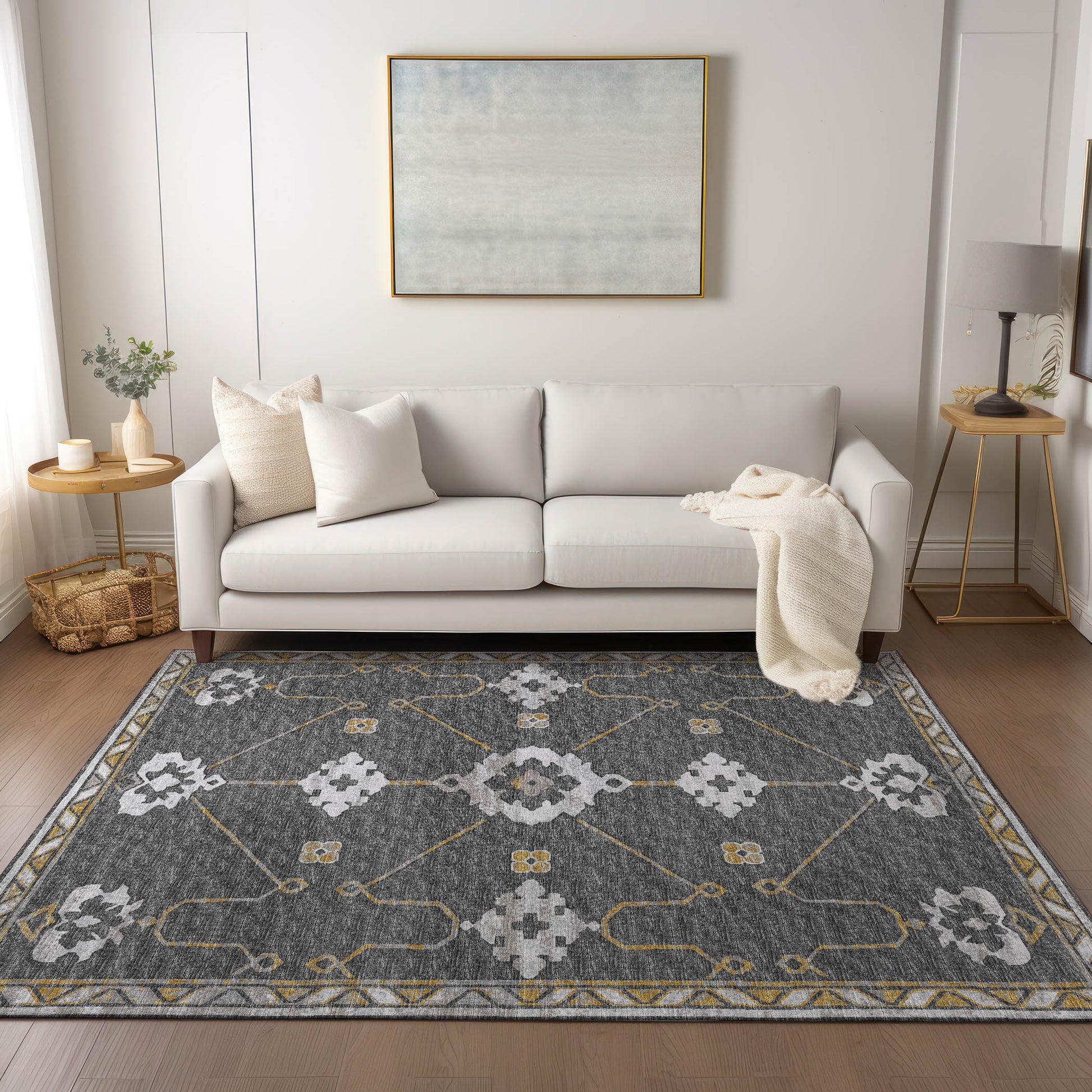 Dalyn Rugs Sedona  Charcoal  Transitional