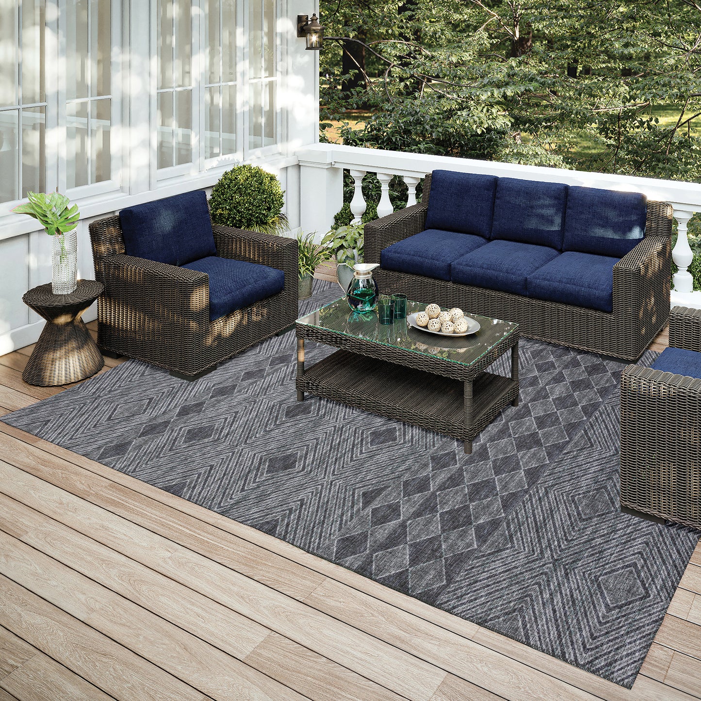 Dalyn Rugs Sedona  Midnight  Transitional