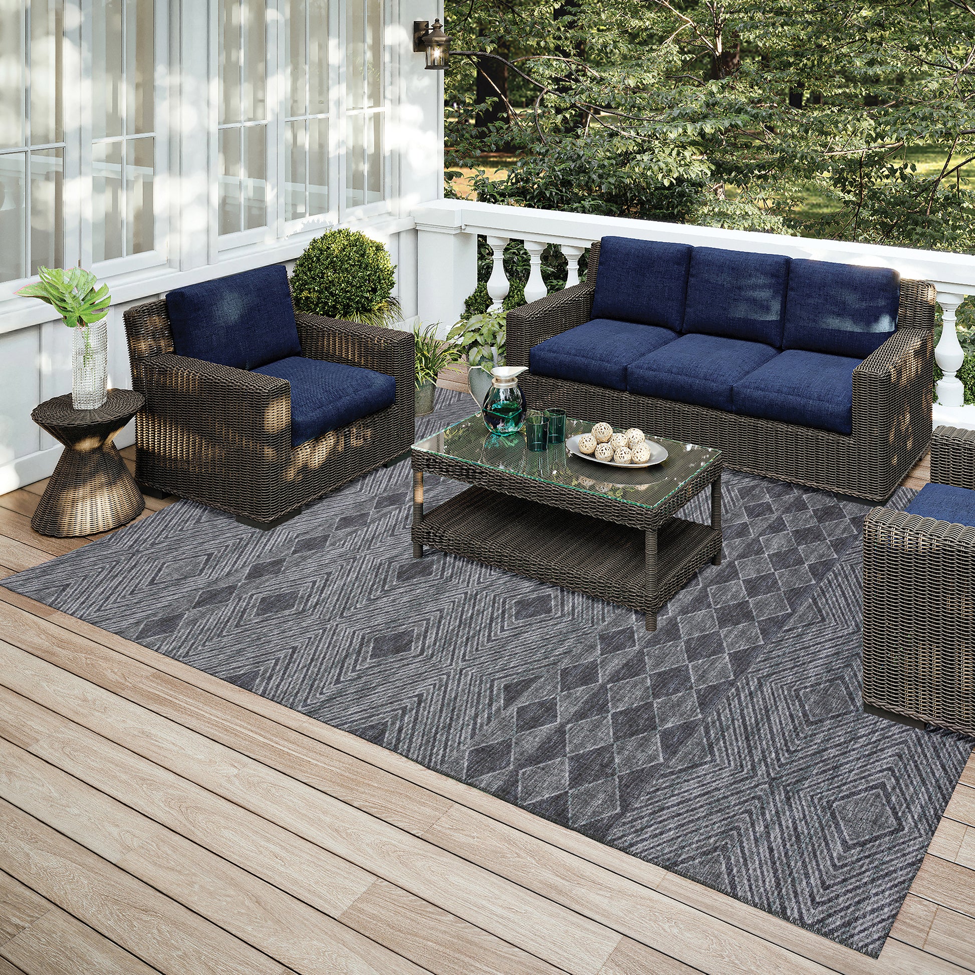 Dalyn Rugs Sedona  Midnight  Transitional