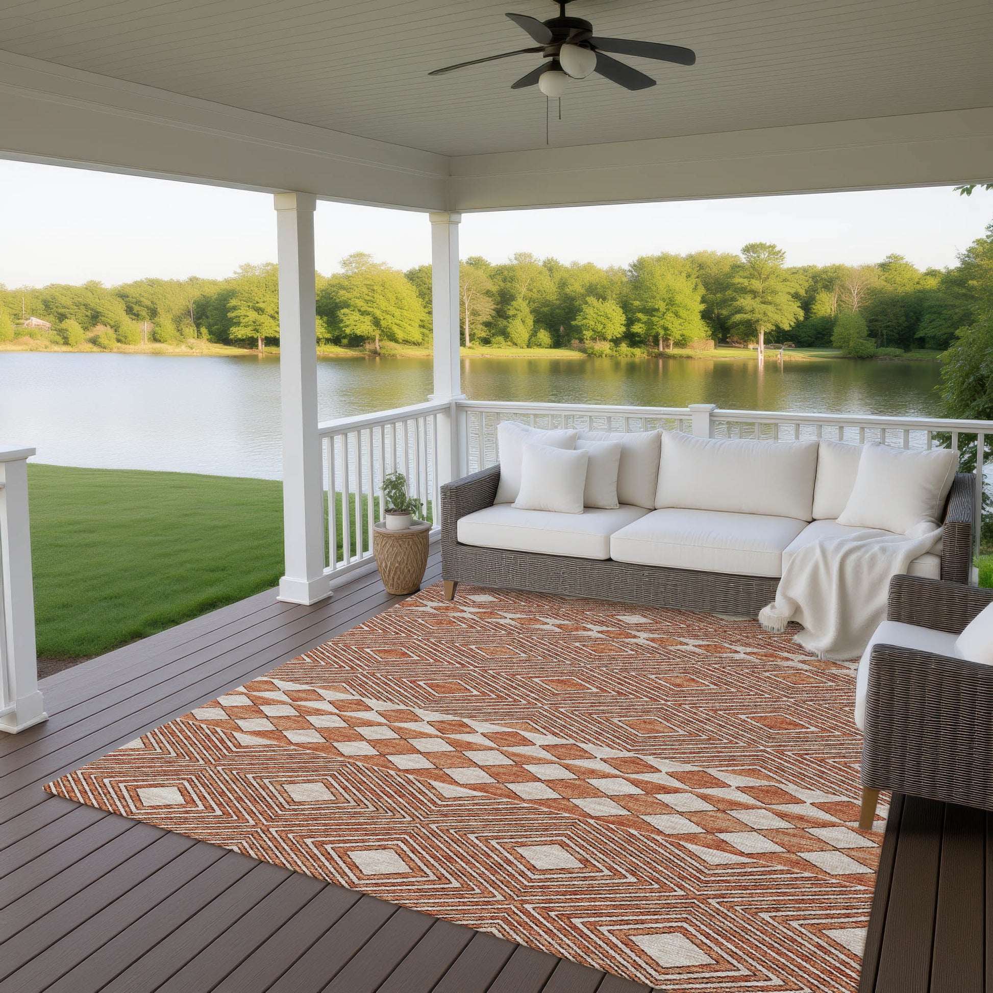 Dalyn Rugs Sedona  Paprika  Transitional