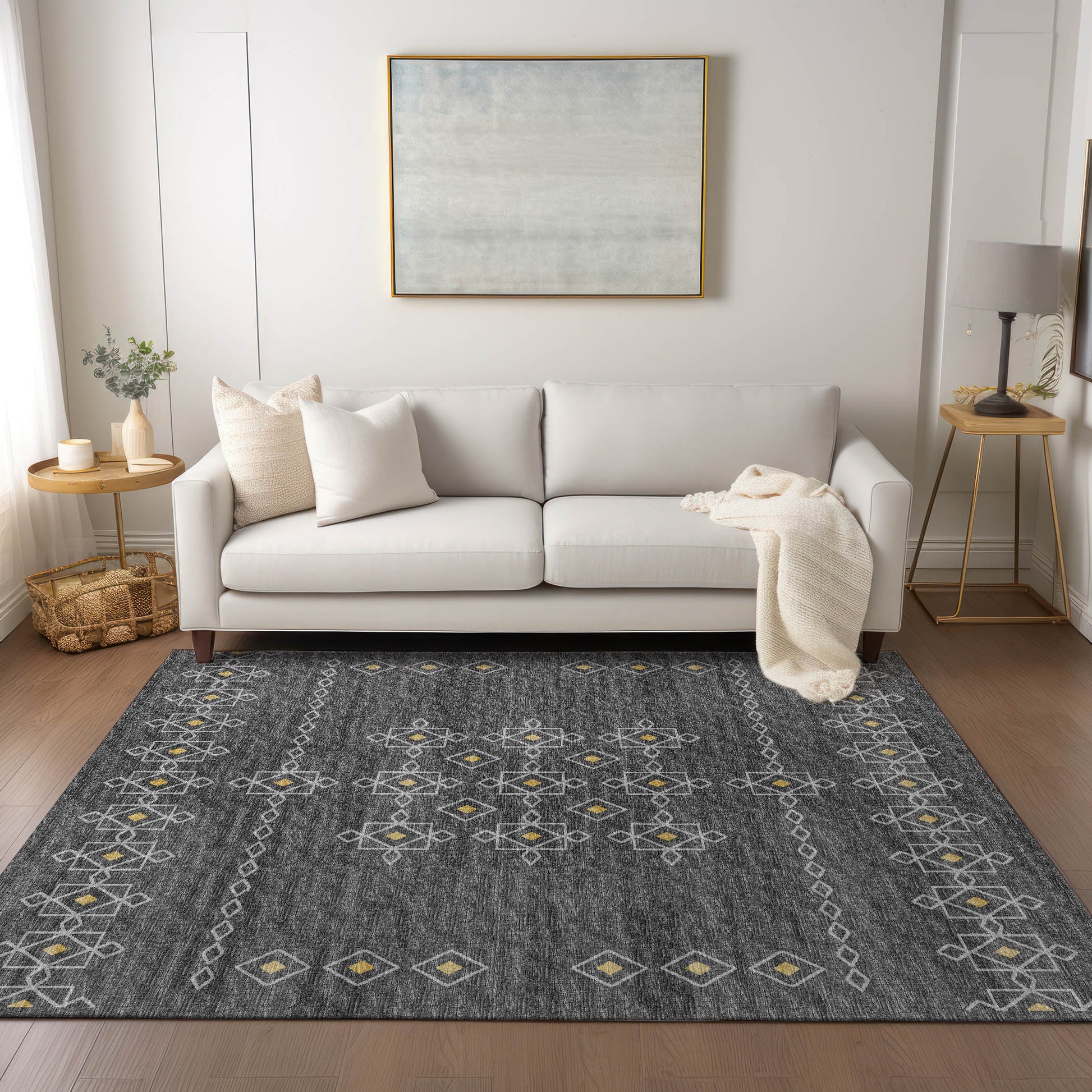 Dalyn Rugs Sedona  Charcoal  Transitional
