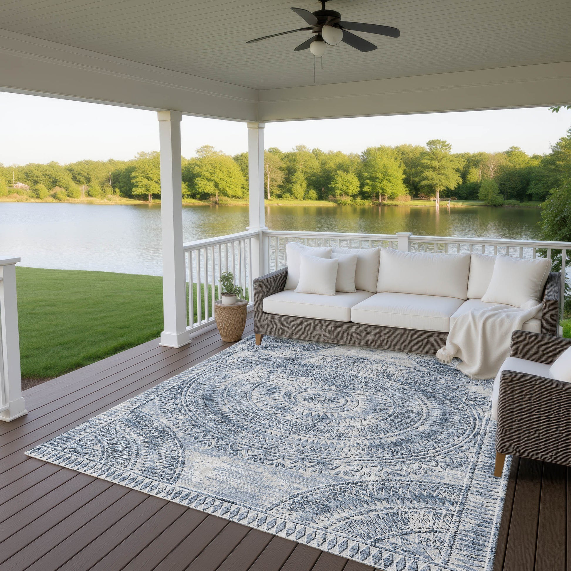 Dalyn Rugs Sedona  Indigo  Transitional